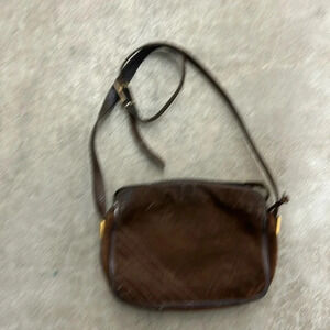 Ogilvy vintage suede crossbody camera  style bag